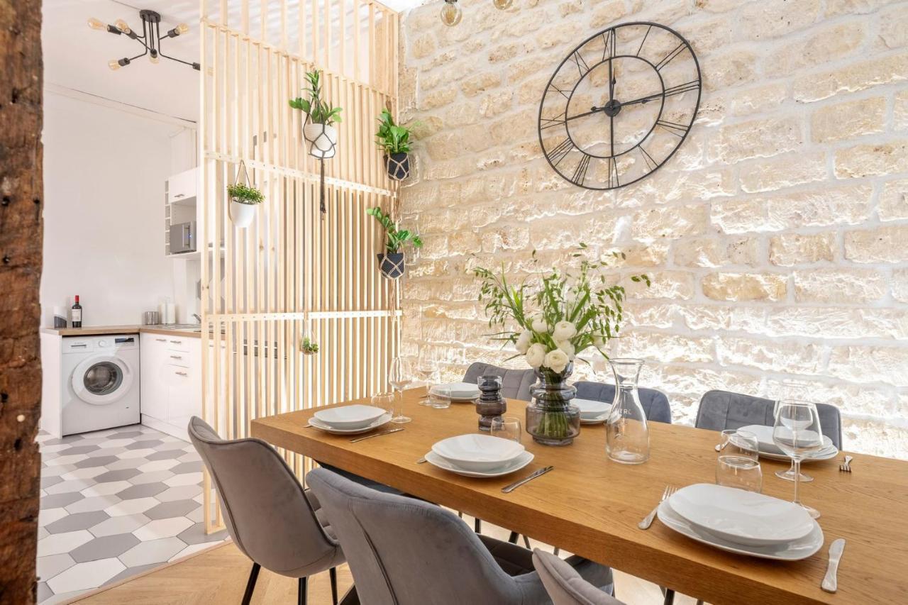 Bohemian Flat - Lovely Marais ปารีส ภายนอก รูปภาพ